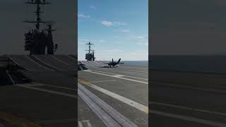 Navy says F35c carrier jump ramps crash still under investigation in DCS world [upl. by Bascomb]