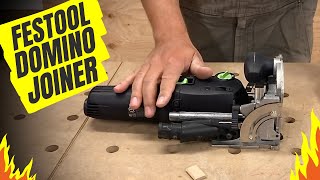 How to setup your Festool Domino Joiner  DF 500 Q Set 574432 review [upl. by Teemus886]