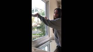 How To Remove A Window Screen [upl. by Eimmit]