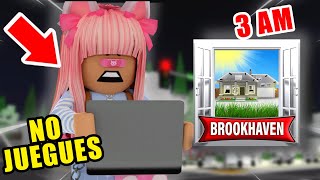 😫Jugando Brookhaven a las 3AM 😥Roblox [upl. by Dart]