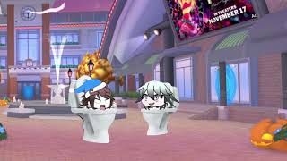 Snowdust And Keropi becoming Skibidi Toilet in Roblox Gacha Online Short Video [upl. by Butcher430]