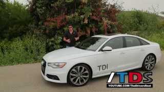 2014 Audi A6 TDI Review and Segment Comparison [upl. by Htbazile]