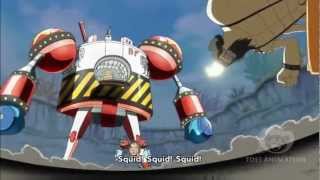 One Piece HD Franky  Franky Radical Beam [upl. by Riki310]