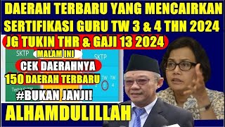 YANG DITUNGGU GURU PENCAIRAN SERTIFIKASI TW 3 DAN 4 SERTA UPDATE TUKIN THRGAJI 13 TAHUN 2024 [upl. by Everara]