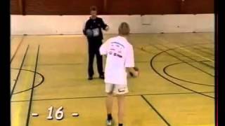 Pass training in handball [upl. by Dugan602]