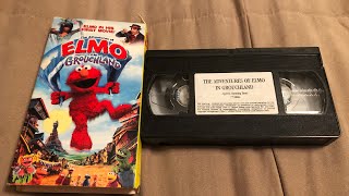 Opening to The Adventures of Elmo in Grouchland 1999 VHS AVON copy [upl. by Yntruoc877]