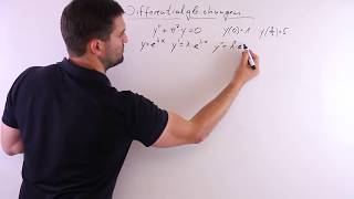 Differentialgleichung Beispiel homogen Randwerte 2Ordnung  Mathe by Daniel Jung [upl. by Seen]