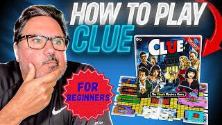 How To Play Clue  Cluedo For Beginners amp First Timers  SUPER SIMPLE for Board Game and App [upl. by Sirad]