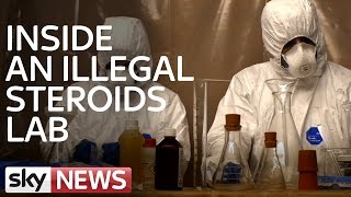 Inside An Illegal Steroids Lab [upl. by Aetnahs478]