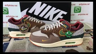 Nike Air Max 1 87 Luxe University of Oregon PE Review [upl. by Platto693]