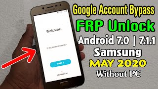 All Samsung ANDROID 70  711 FRP Unlock Google Account Bypass 2020 Without PC [upl. by Munroe60]