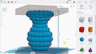 Tinkercad Vase Tutorial [upl. by Marian435]