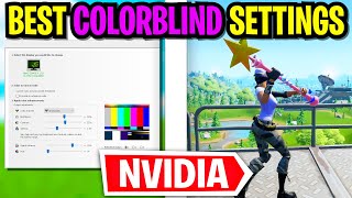 BEST Color Settings in Fortnite Chapter 2 Season 7 PC  CONSOLE [upl. by Zulaledairam]