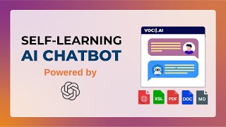 Custom AI Chatbot for Websites Trains Itself with Website Data  VOC AI Chatbot  WordPress [upl. by Mazur]