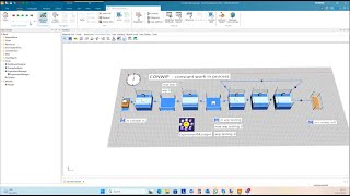 Tecnomatix Plant Simulation Tutorial CONWIP control [upl. by Floridia]