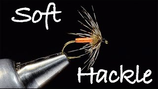 Soft Hackle Fly Tying Instructions by Charlie Craven [upl. by Cordi321]