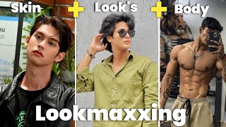 Full Looksmaxxing Guide  How To Be An Attractive Man [upl. by Nylessoj]