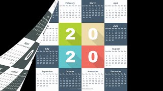 2020 Calendar Free Download [upl. by Biel76]