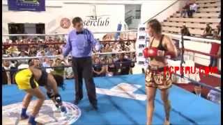 Antonina Shevchenko vs Princesa Manzanares México 🥊 Campeonato Mundial de kickboxing CMK [upl. by Knudson]