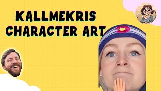 Drawing KallMeKris Characters shorts [upl. by Apthorp597]