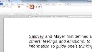 6 Adding a Bibliography in MS Word using Zotero [upl. by Jethro159]