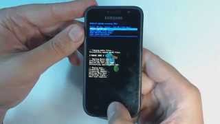 Samsung Galaxy S I9000 hard reset [upl. by Drus]