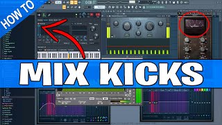 How To Mix amp Process Kicks Mixing tutorial [upl. by Warila205]