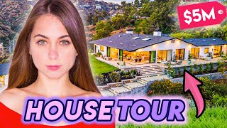 Riley Reid  House Tour  48 Million New Pasadena Mansion amp More [upl. by Lladnik709]