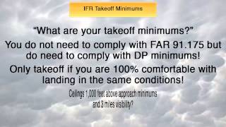 IFR Takeoff Minimums [upl. by Viv]