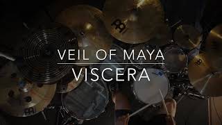 VEIL OF MAYA  Viscera Drum Playthrough [upl. by Ailalue]