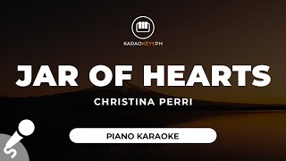 Jar Of Hearts  Christina Perri Piano Karaoke [upl. by Ahsertal]