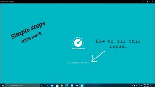How to resolve Realtek audio console cannot connect to RPC service With easy steps [upl. by Acherman]
