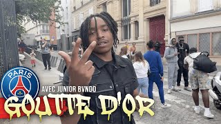 GabMorrison  Immersion à la Goutte dOr avec Junior Bvndo Paris 18ème [upl. by Somerset136]