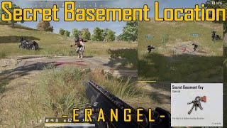 PUBG  Erangel  Secret Room Location  Secret Basement Key [upl. by Artur]