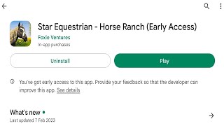 How to Download Star Equestrian  Horse Ranch Game on Play Store [upl. by Abner]