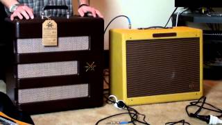 Fender EC Tremolux Amp vs Fender Excelsior Amp [upl. by Oremo]