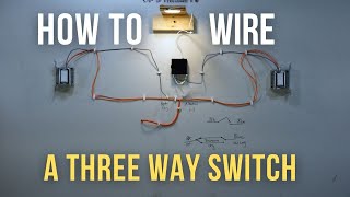 How to wire a three way light switch [upl. by Assiral956]