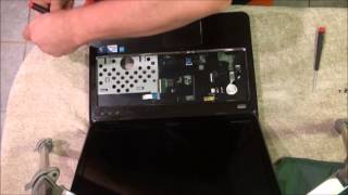 DIY  How to Remove the Hard Drive from a Dell Inspiron N4110 [upl. by Anan297]