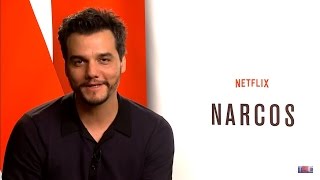 Entrevista a Wagner Moura  Narcos segunda temporada [upl. by Eerhs194]