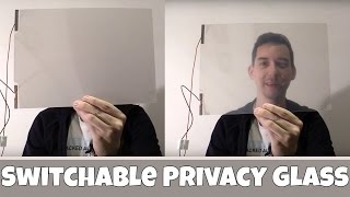 Switchable Privacy Glass  Smart Glass [upl. by Suidaht]