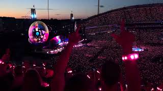 Coldplay  My Universe Live Gothenburg 2023 4K [upl. by Hannasus560]