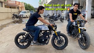 Total Cost of Cafe Racer Project🔥 [upl. by Katha]