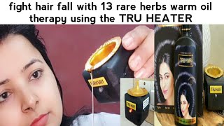 TRU HAIR OIL HONEST REVIEW Best ayurvedic hair oil for hair fall dandruff and premature greying [upl. by Ehcor]