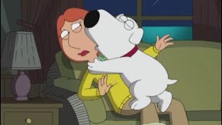 Brian Kisses Lois Family Guy [upl. by Dnalyram]