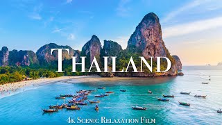 Thailand 4K  Scenic Relaxation Film With Calming Music [upl. by Shara10]