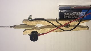 TRIP WIRE ALARM DIY  How to make a Tripwire Alarm Easy [upl. by Yesnyl]