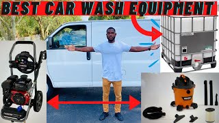 How To Start a Mobile Car Wash Business  What Equipment to Buy to Start Mobile Detailing [upl. by Elum327]