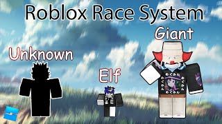 Roblox Race System Saves [upl. by Haya907]