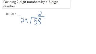 Long division with 2 digit dividends [upl. by Suzette]