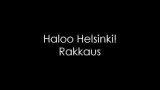 Haloo Helsinki  Rakkaus [upl. by Aleb879]